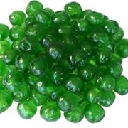 Green Glace Cherries