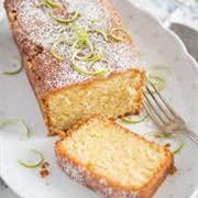 Homemade Lime Drizzle Loaf