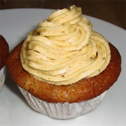 Vegan Apple Cupcakes With Banana Frosting