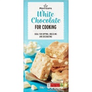 Morrisons White Cooking Chocolate