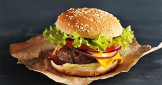 Fast Food Hamburgers Ranked Worst to Best