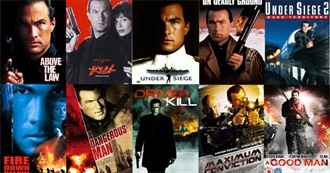 Steven Seagal Filmography - Complete (By 2021)