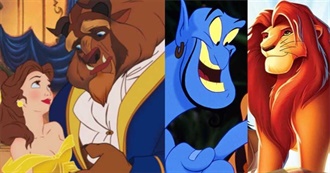 40 Favourite Disney Traditional Animated Films