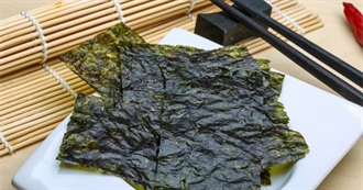 Different Kinds of Food With Seaweed