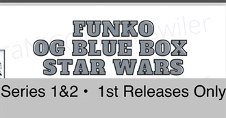 Funko Pop! - Series 1&amp;2 - Star Wars BLUE BOX - 1st Editions (All)