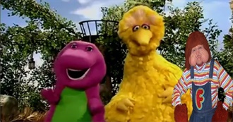 Characters That Has to Crossover With Sesame Street