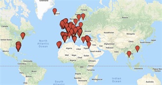 All the Cities I&#39;ve Travelled To...
