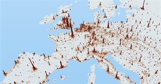 3 Largest Cities of Each European Country
