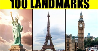 100 Famous Landmarks Across the World