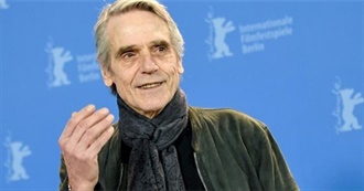 Jeremy Irons Movies Steve Has Seen