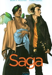Saga 1 (Brian K. Vaughan &amp; Fiona Staples)