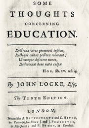 Some Thoughts Concerning Education (John Locke)