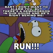 &quot;Bart, I Don&#39;t Want to Alarm You&quot;