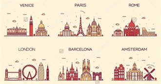 119 Cities in Europe