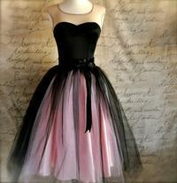 Black and Pink Dress