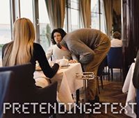 Pretending to Text in Awkward Situations