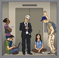 When I Hear a Bang in an Elevator I Automaticaly Assume I Am Going to Die.