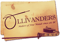 "Ollivander's"-Makers of Fine Wands Since 382 B.C.
