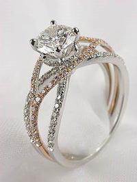 Mark Silverstein Diamond Engagement Ring