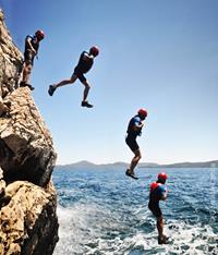 Coasteering