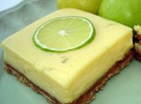 Creamy Lime Bars