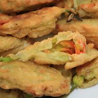 Fiori Di Zucca Fritti Con Mozzarella E Alici