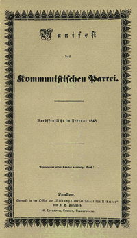 The Communist Manifesto (Karl Marx and Friedrich Engels)
