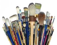 Brushes, Canvas and Life