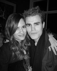 Paul Wesley and Torrey Devitto