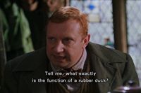 &quot;Tell Me, What Exactly Is the Function of a Rubber Duck?&quot; - Arthur Weasley