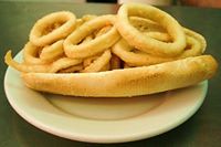 Bocadillo De Calamares En La Plaza Mayor