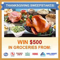 Ultimate Thanksgiving Dinner Sweepstakes