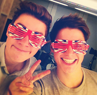 Jack and Finn Harries