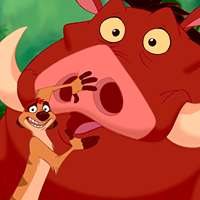 Timon and Pumbaa