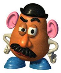 Sellotaping a Potato to Your Face and Calling Yourself Mr. Potato Head