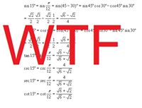 Trigonometry Is a Sin, Cos I'd Rather Be at the Beach Getting a Tan