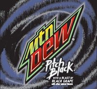 Pitch Black Mountain Dew
