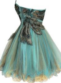 Metallic Peacock Embroidered Holiday Party Prom Dress Junior Plus Size