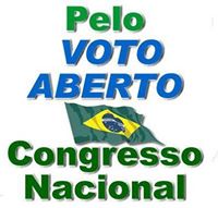 PELO VOTO ABERTO NO CONGRESSO NACIONAL