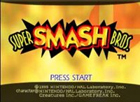 Super Smash Bros 64