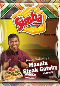 Monray Sackanary&#39;s Masala Steak Gatsby Simba Chips
