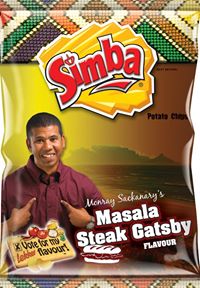 Monray Sackanary's Masala Steak Gatsby Simba Chips