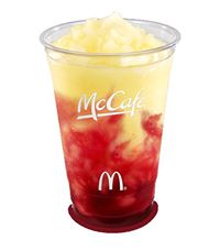 McCafé Frozen Strawberry Lemonade From McDonalds