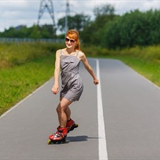 Go Rollerblading Alone