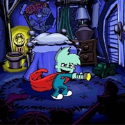 Pajama Sam in "No Need to Hide When It's Dark Outside"