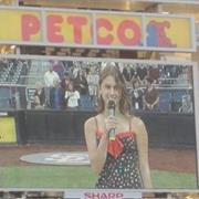 Sung the National Anthem on Field