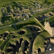 Jarlshof Settlement, Shetland. Scotland. 2500 BC - 1400 AD