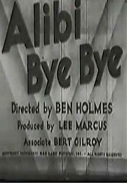 Alibi Bye Bye (1935)