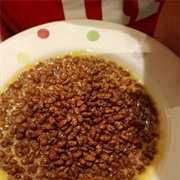 Coco Pops and Custard