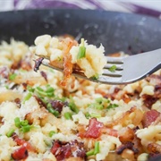 Bacon Onion Spaetzle (Germany)
